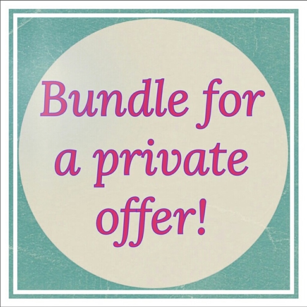 The more you bundle- the lower the price will go.